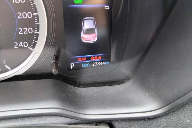 Used Toyota Levin 2022 Dual-Engine 1.8H E-CVT Luxury Edition Odometer Close Up