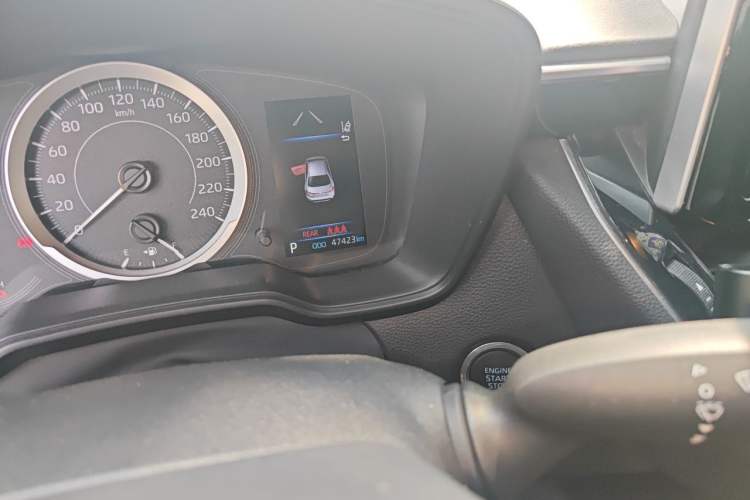 Used Toyota Levin 2022 185T CVT Luxury Edition Odometer Close Up