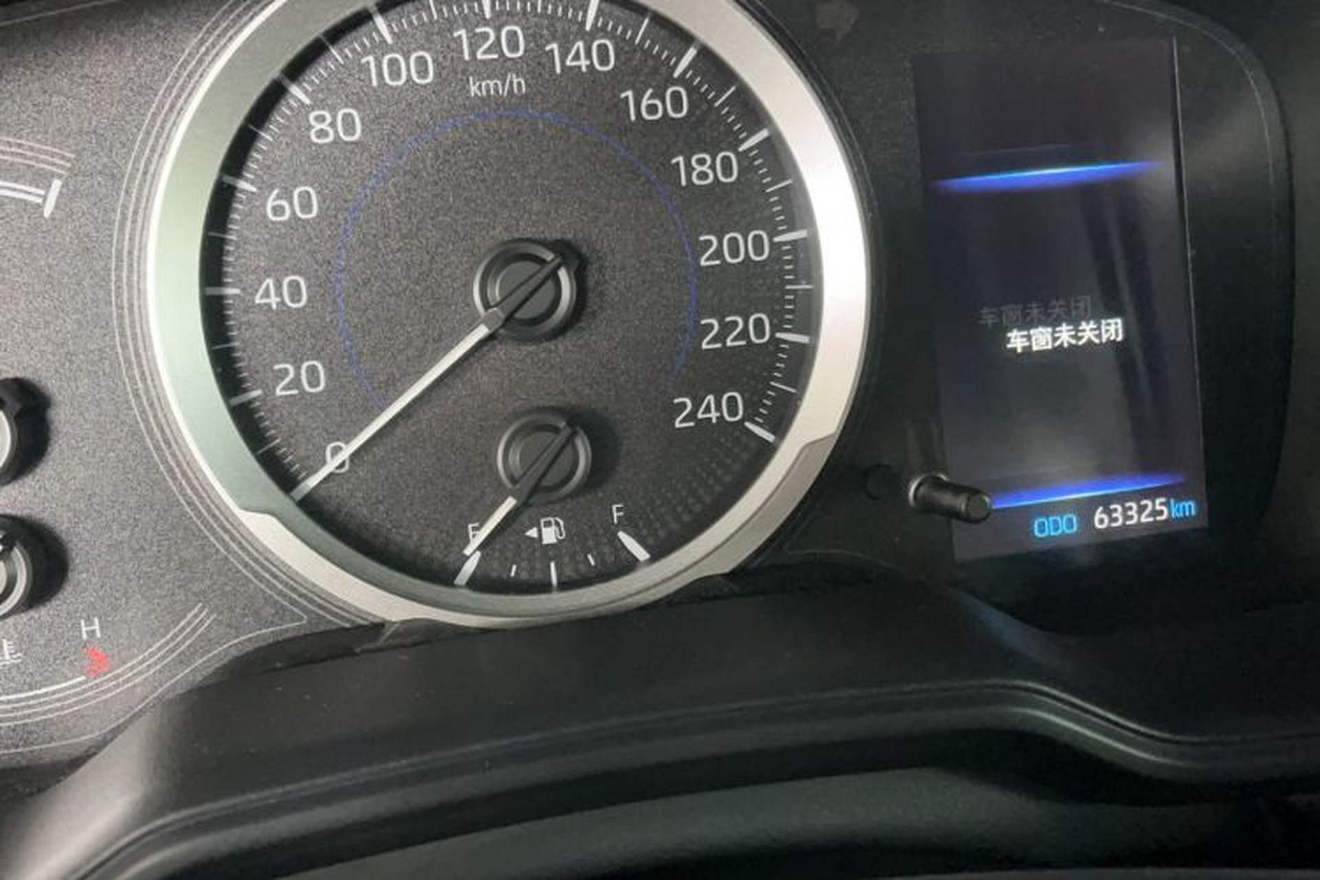 Used Toyota Levin 2022 Dual-Motor 1.8H E-CVT Leading Edition Odometer Close Up