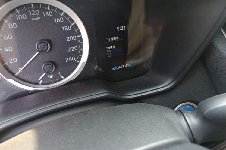 Used Toyota Levin 2022 Dual-Engine 1.8H E-CVT Luxury Edition Odometer Close Up