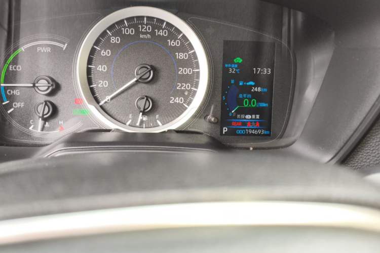 Used Toyota Levin 2022 Dual-Motor 1.8H E-CVT Progressive Edition Odometer Close Up