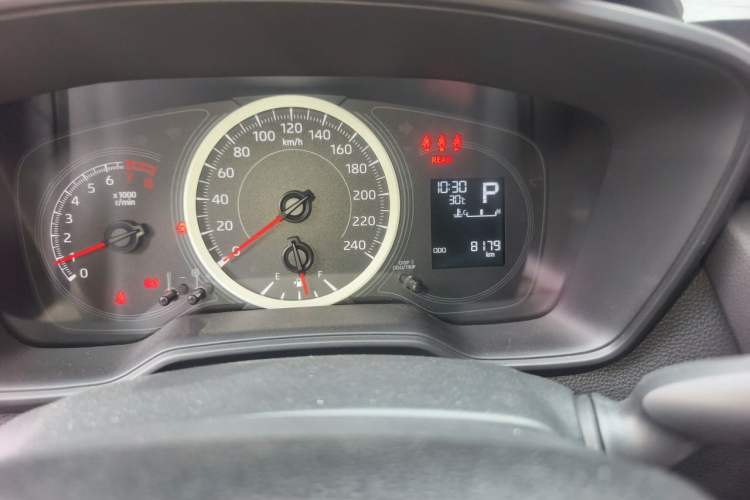 Used Toyota Levin 2022 Facelift TNGA 1.5L CVT Progressive Edition Odometer Close Up