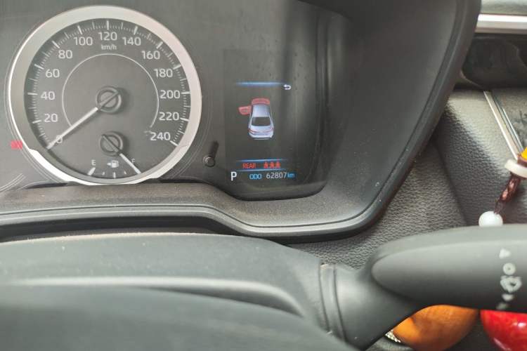 Used Toyota Levin 2022 185T CVT Tech Edition Odometer Close Up