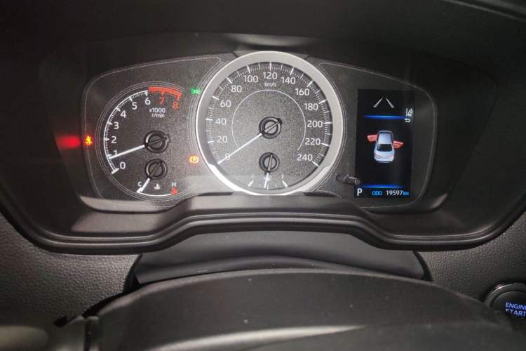 Used Toyota Levin 2022 185T CVT Sport Edition Odometer Close Up