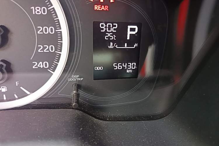 Used Toyota Levin 2022 Facelift TNGA 1.5L CVT Progressive Edition Odometer Close Up