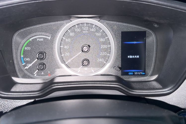 Used Toyota Levin 2022 Dual-Engine 1.8H E-CVT Luxury Edition Odometer Close Up