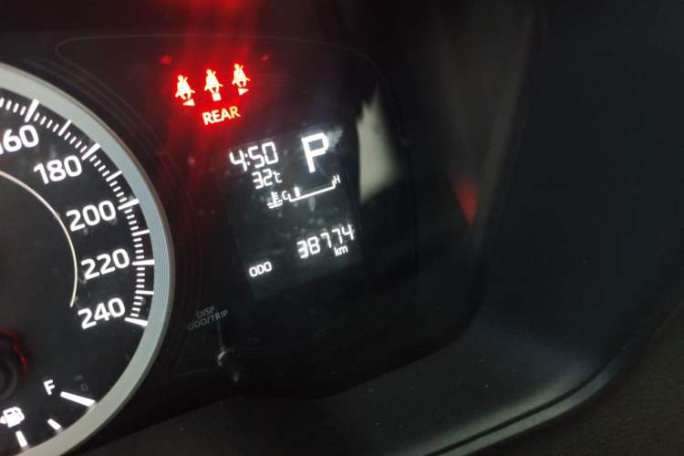Used Toyota Levin 2022 TNGA 1.5L CVT Progressive Edition Odometer Close Up