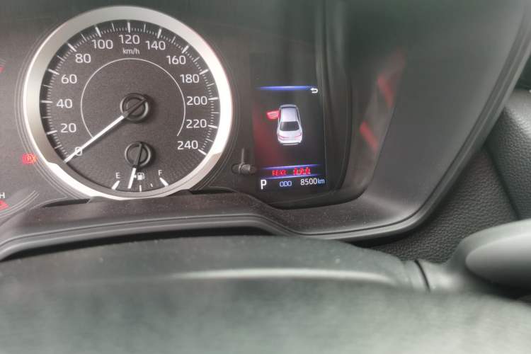 Used Toyota Levin 2022 185T CVT Sport Edition Odometer Close Up