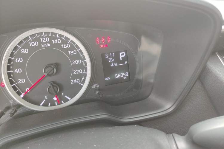 Used Toyota Levin 2022 TNGA 1.5L CVT Progressive Edition Odometer Close Up