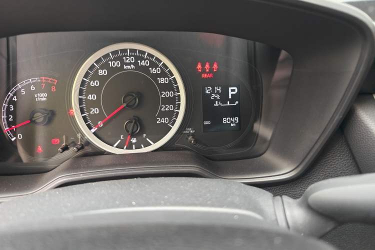 Used Toyota Levin 2022 Facelift TNGA 1.5L CVT Progressive Edition Odometer Close Up