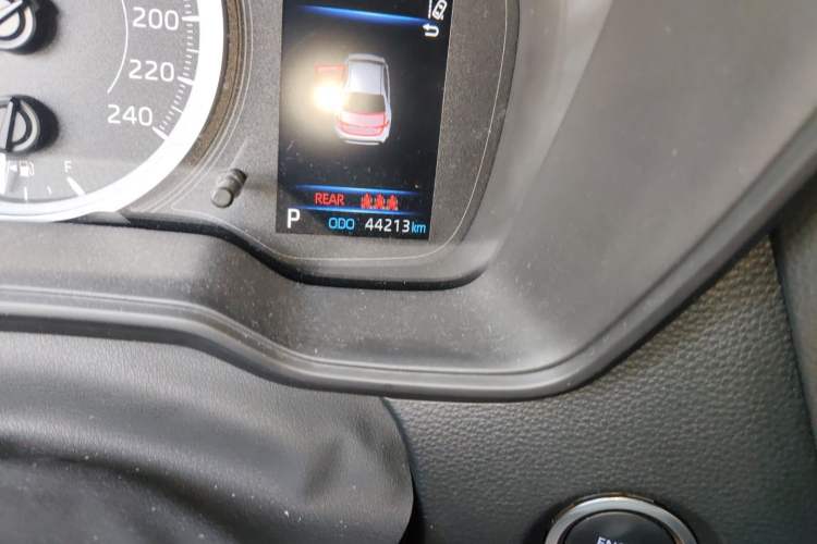 Used Toyota Levin 2022 185T CVT Sport Edition Odometer Close Up