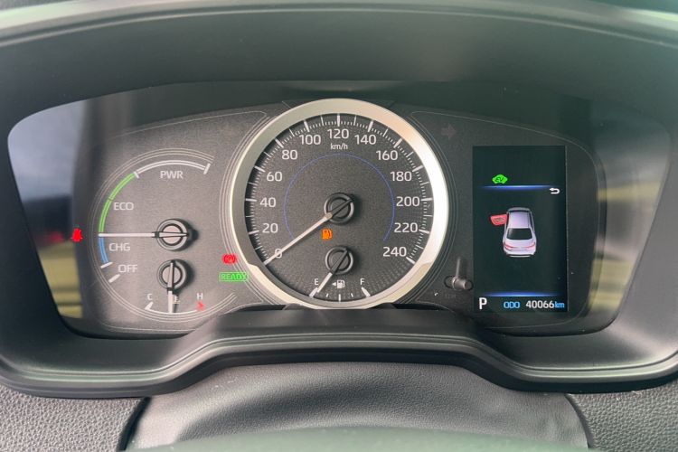 Used Toyota Levin 2022 Dual-Engine 1.8H E-CVT Luxury Edition Odometer Close Up