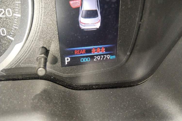 Used Toyota Levin 2022 185T CVT Luxury Edition Odometer Close Up