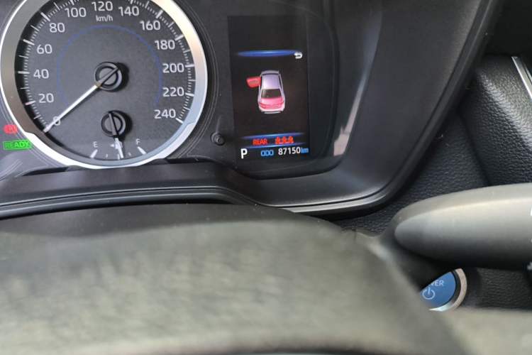 Used Toyota Levin 2022 Dual-Motor 1.8H E-CVT Leading Edition Odometer Close Up