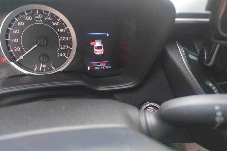 Used Toyota Levin 2022 185T CVT Sport Edition Odometer Close Up