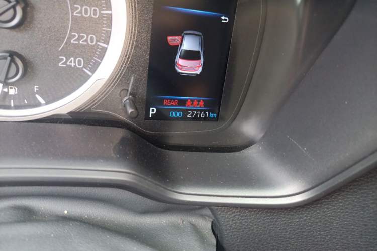 Used Toyota Levin 2022 TNGA 1.5L CVT Leading Edition Odometer Close Up