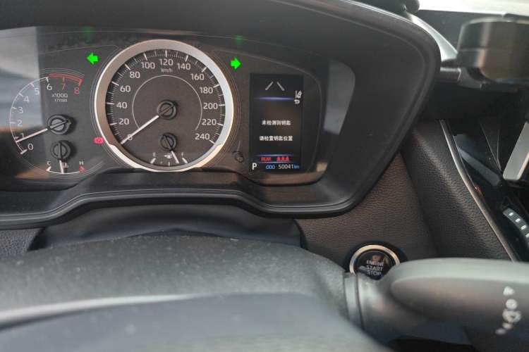 Used Toyota Levin 2022 185T CVT Sport Edition Odometer Close Up