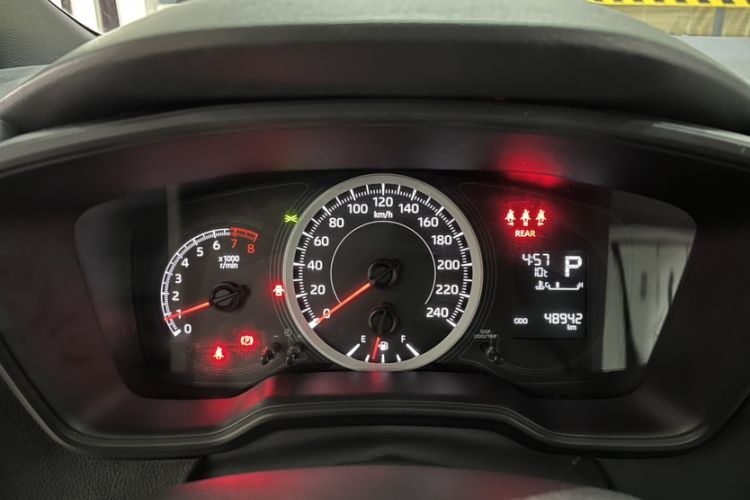 Used Toyota Levin 2022 TNGA 1.5L CVT Leading Edition Odometer Close Up