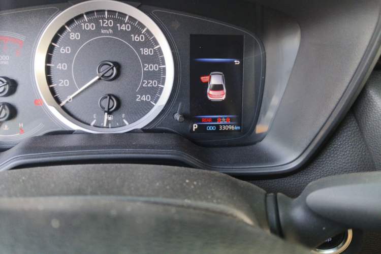 Used Toyota Levin 2022 185T CVT Sport Edition Odometer Close Up