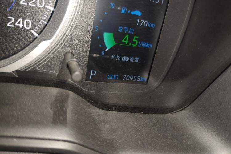 Used Toyota Levin 2022 Dual-Motor 1.8H E-CVT Sport Edition Odometer Close Up