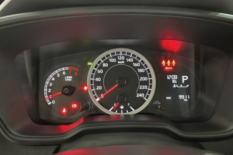 Used Toyota Levin 2022 TNGA 1.5L CVT Leading Edition Odometer Close Up