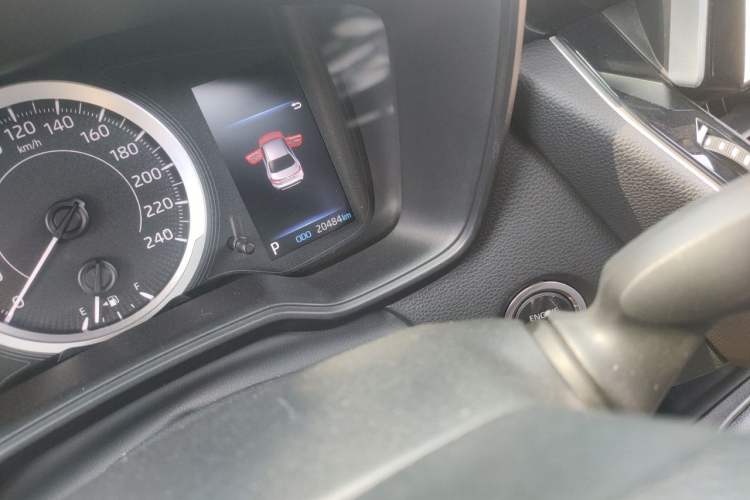 Used Toyota Levin 2022 185T CVT Luxury Edition Odometer Close Up
