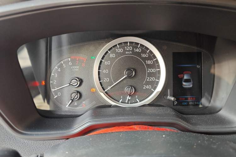 Used Toyota Levin 2022 185T CVT Luxury Edition Odometer Close Up