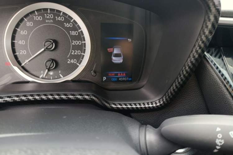 Used Toyota Levin 2022 185T CVT Luxury Edition Odometer Close Up