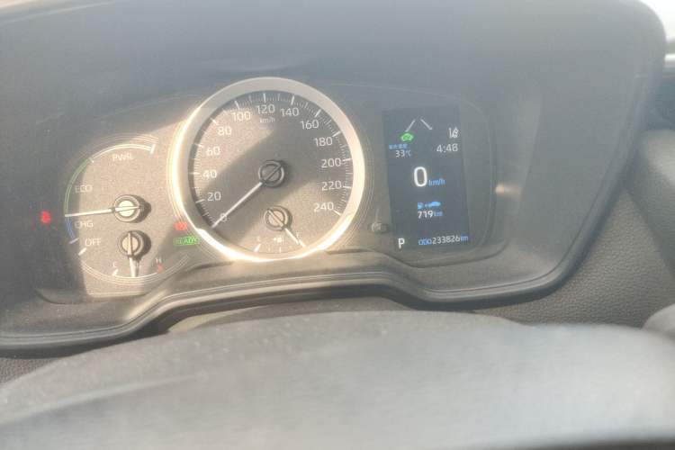 Used Toyota Levin 2022 Dual-Engine 1.8H E-CVT Luxury Edition Odometer Close Up