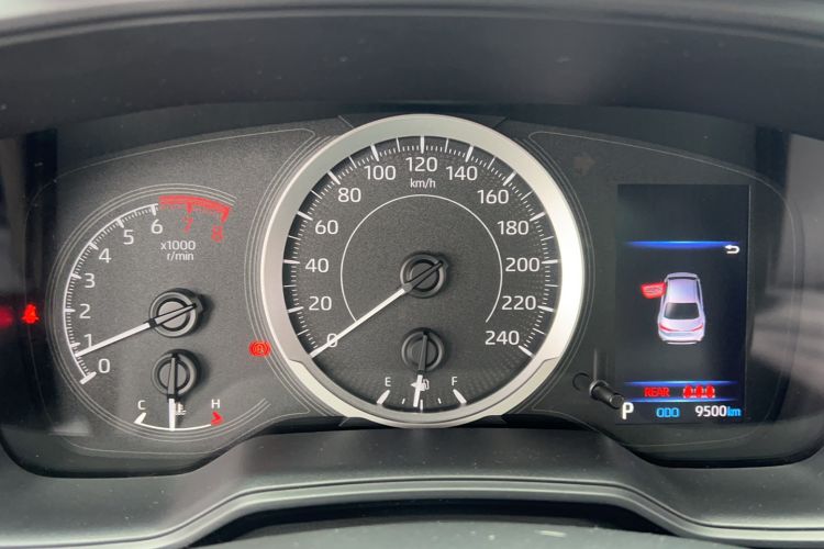 Used Toyota Levin 2022 185T CVT Luxury Edition Odometer Close Up