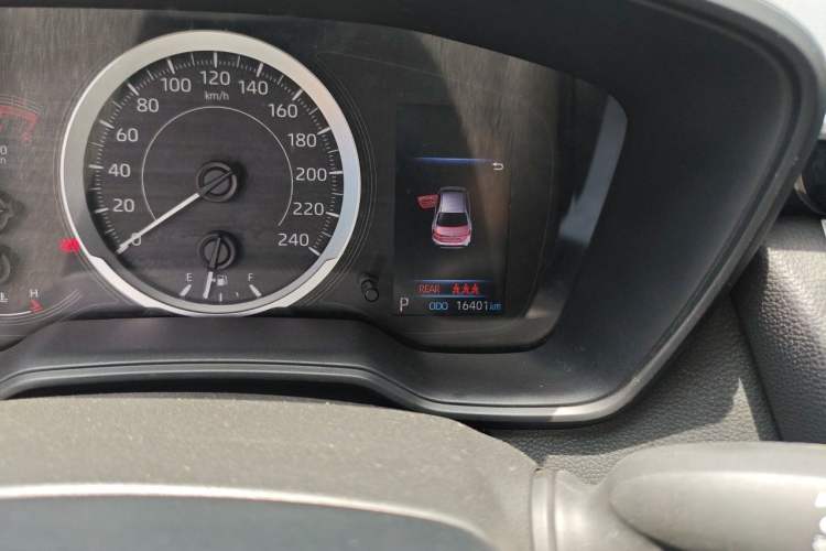 Used Toyota Levin 2022 185T CVT Luxury Edition Odometer Close Up