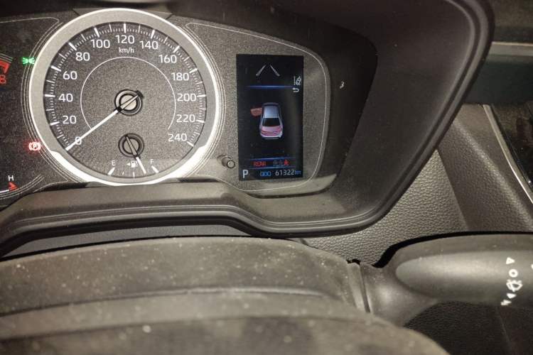 Used Toyota Levin 2022 TNGA 1.5L CVT Leading Edition Odometer Close Up