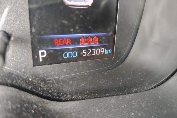 Used Toyota Levin 2022 185T CVT Luxury Edition Odometer Close Up