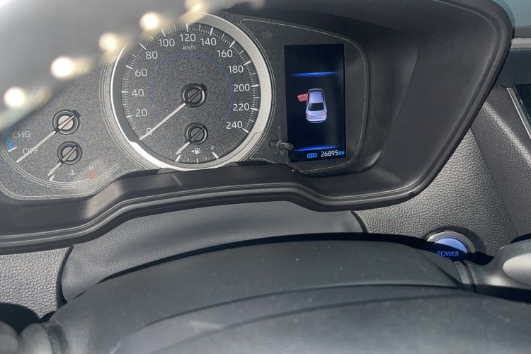 Used Toyota Levin 2022 Dual-Motor 1.8H E-CVT Leading Edition Odometer Close Up