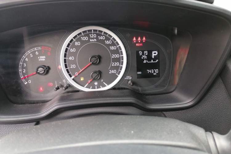 Used Toyota Levin 2022 TNGA 1.5L CVT Progressive Edition Odometer Close Up