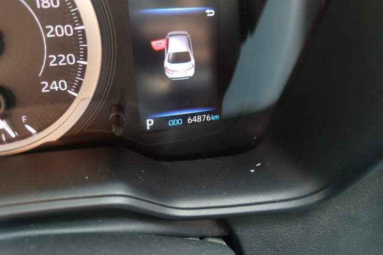 Used Toyota Levin 2022 Facelift TNGA 1.5L CVT Progressive Edition Odometer Close Up