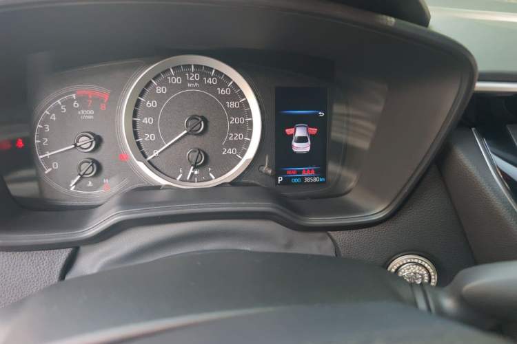 Used Toyota Levin 2022 185T CVT Sport Edition Odometer Close Up