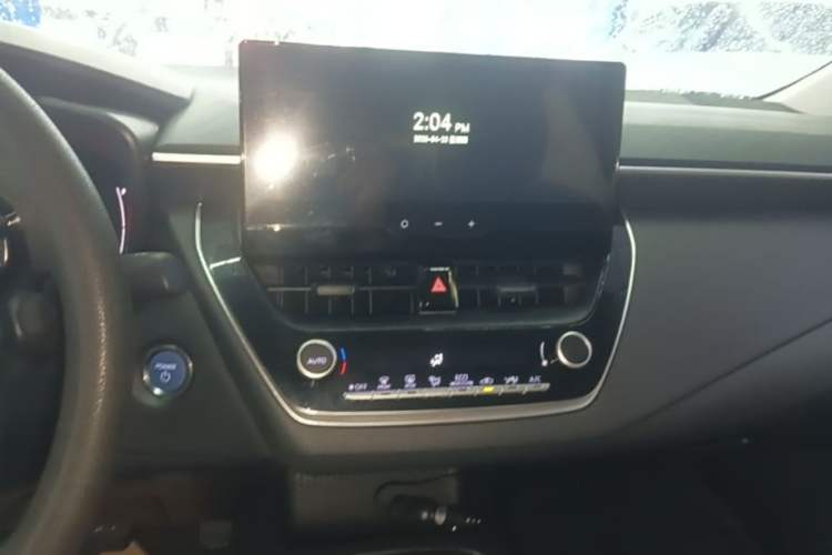 Used Toyota Levin 2023 Smart Electric Hybrid Dual-Engine 1.8L Leading Edition Audio And AC Panel