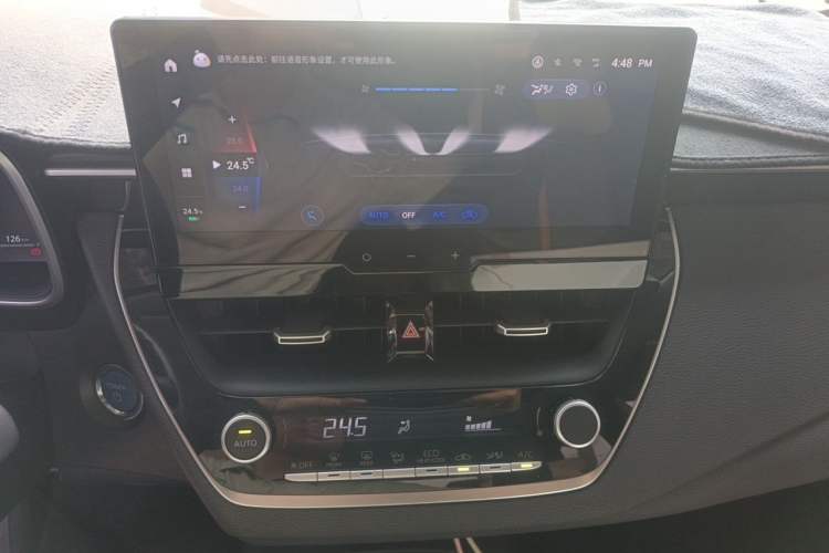 Used Toyota Levin 2023 Smart Electric Hybrid Dual-Engine 1.8L Sport Edition Audio And AC Panel