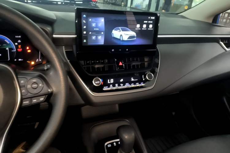 Used Toyota Levin 2023 Smart Electric Hybrid Dual-Engine 1.8L Leading Edition Audio And AC Panel