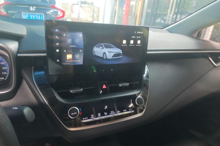 Used Toyota Levin 2023 Smart Electric Hybrid Dual-Engine 1.8L Luxury Edition Audio And AC Panel
