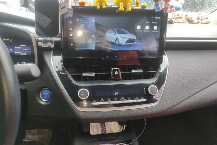 Used Toyota Levin 2023 Smart Electric Hybrid Dual-Engine 1.8L Luxury Edition Audio And AC Panel