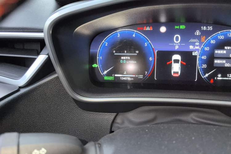 Used Toyota Levin 2023 Smart Electric Hybrid Dual-Engine 1.8L Sport Edition Odometer Close Up