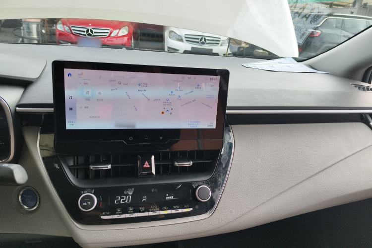 Used Toyota Levin 2023 Smart Electric Hybrid Dual-Engine 1.8L Sport Edition Audio And AC Panel