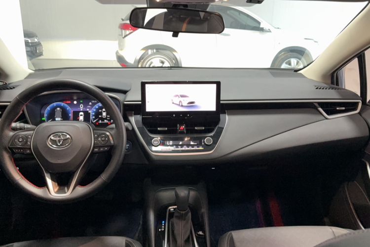 Used Toyota Levin 2023 Smart Electric Hybrid Dual-Engine 1.8L Sport Edition Audio And AC Panel