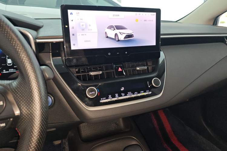Used Toyota Levin 2023 Smart Electric Hybrid Dual-Engine 1.8L Sport Edition Audio And AC Panel