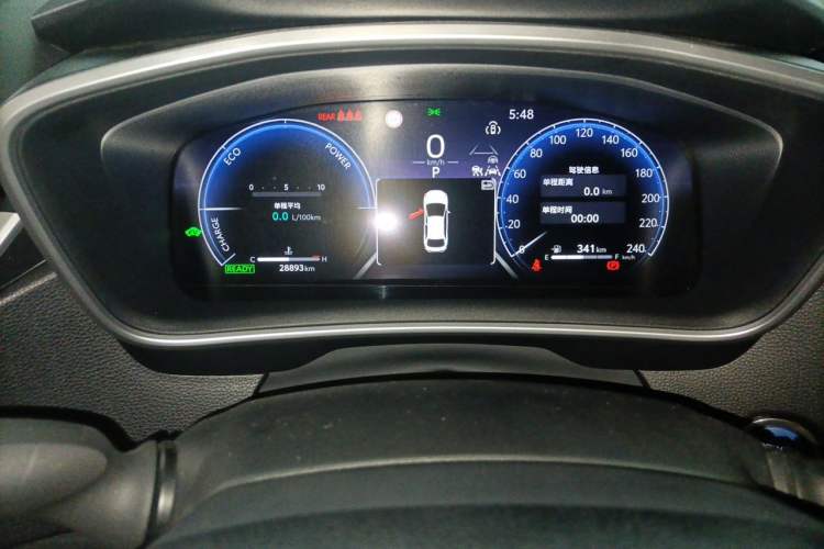 Used Toyota Levin 2023 Smart Electric Hybrid Dual-Engine 1.8L Sport Edition Odometer Close Up