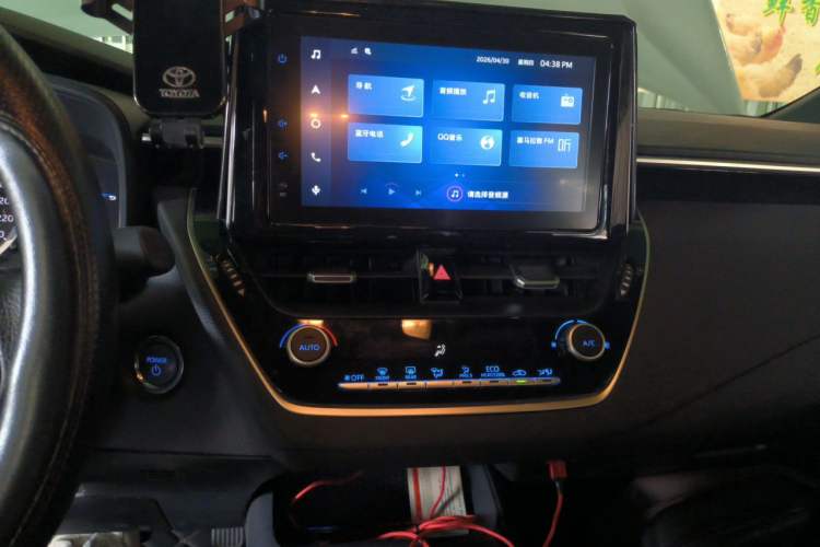 Used Toyota Levin 2023 Smart Electric Hybrid Dual-Engine 1.8L Luxury Edition Audio And AC Panel
