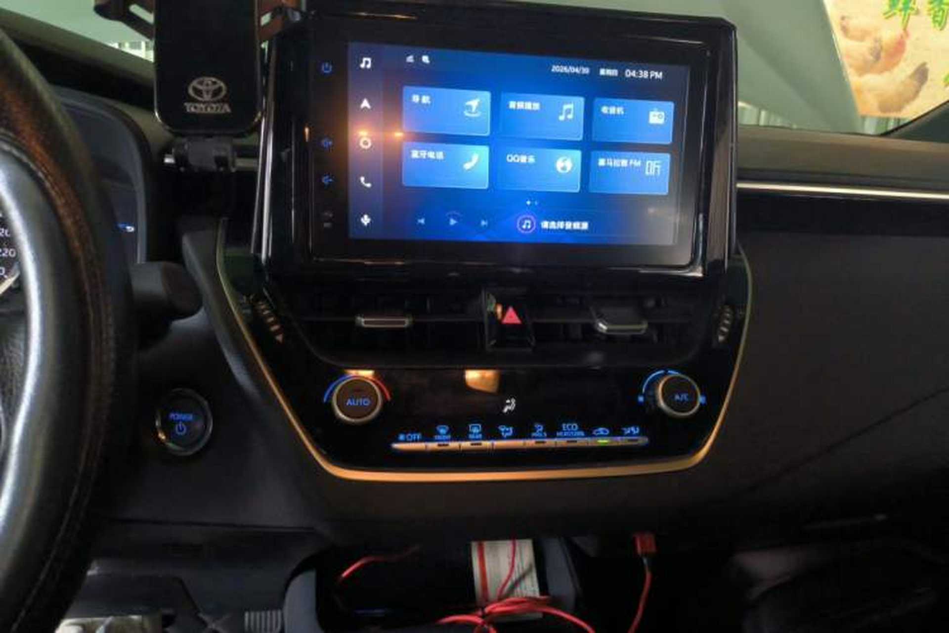 Used Toyota Levin 2023 Smart Electric Hybrid Dual-Engine 1.8L Luxury Edition Audio And AC Panel