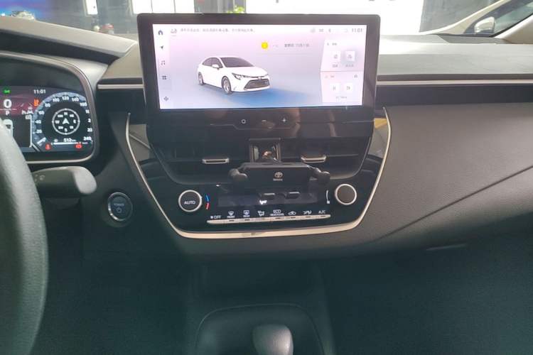 Used Toyota Levin 2023 Smart Electric Hybrid Dual-Engine 1.8L Sport Edition Audio And AC Panel